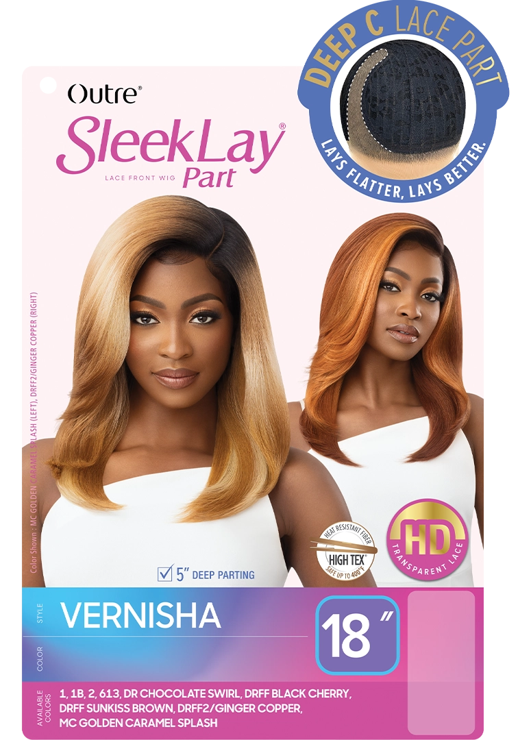 Outre HD Lace Front Wig SleekLay Deep C Lace Part Vernisha