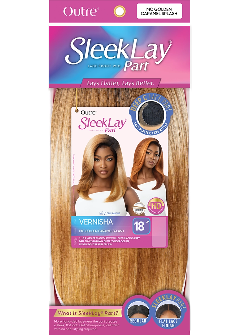 Outre HD Lace Front Wig SleekLay Deep C Lace Part Vernisha